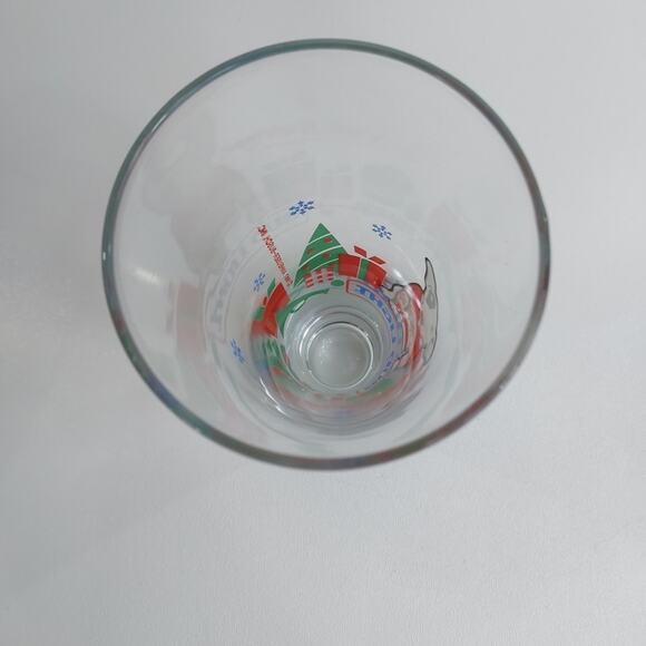 Vintage 1987 Bud Light Spuds MacKenzie CHRISTMAS UGLY SWEATER Pilsner Beer Glass - Picture 4 of 5